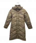 Patagoniaパタゴニア）の古着「ロングダウンコート」｜ブラウン
