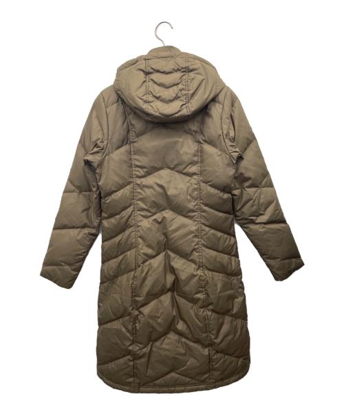 Patagonia（パタゴニア）Patagonia (パタゴニア) ロングダウンコート ブラウン サイズ:ＸＳの古着・服飾アイテム