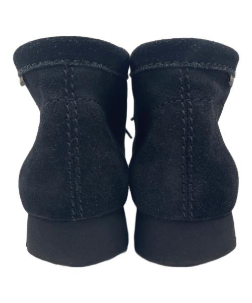 CLARKS（クラークス）CLARKS (クラークス) ワラビーブーツ ブラック サイズ:26cmの古着・服飾アイテム