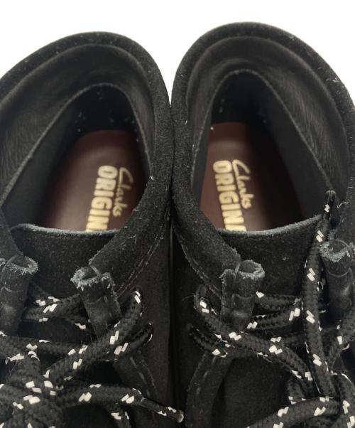 CLARKS（クラークス）CLARKS (クラークス) ワラビーブーツ ブラック サイズ:26cmの古着・服飾アイテム