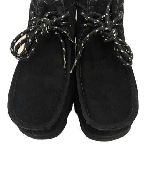 CLARKS（クラークス）CLARKS (クラークス) ワラビーブーツ ブラック サイズ:26cmの古着・服飾アイテム