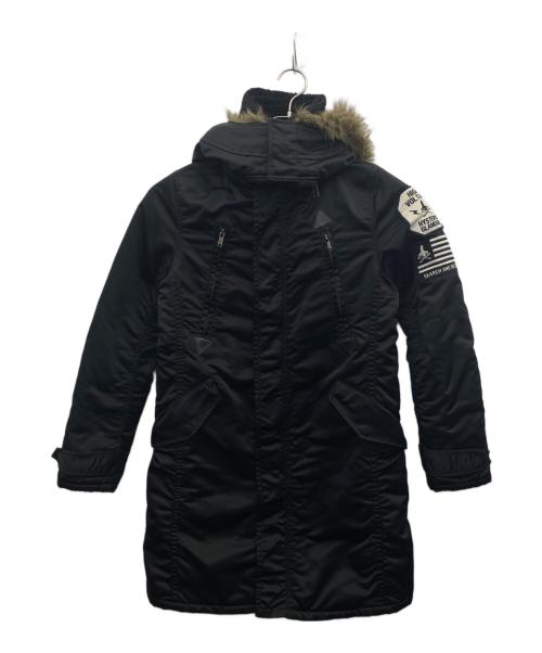 Hysteric Glamour（ヒステリックグラマー）Hysteric Glamour (ヒステリックグラマー) モッズコート ブラック サイズ:FREEの古着・服飾アイテム