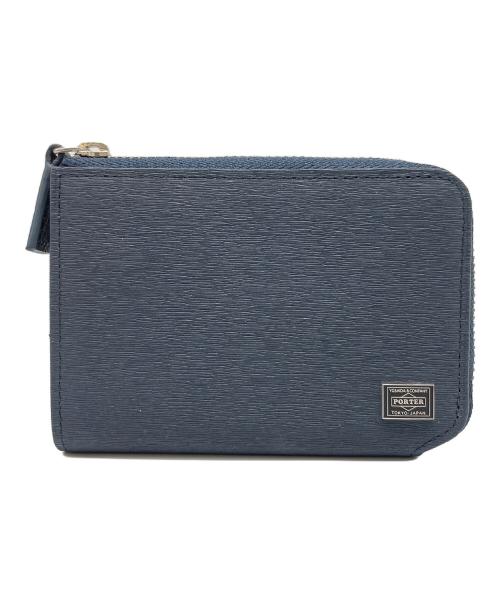 PORTER（ポーター）PORTER (ポーター) カードケース ネイビーの古着・服飾アイテム