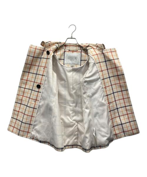 COACH（コーチ）COACH (コーチ) トレンチコート ベージュ サイズ:XSの古着・服飾アイテム
