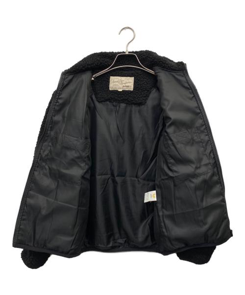 AVIREX（アヴィレックス）AVIREX (アヴィレックス) フリースジャケット ブラック サイズ:Fの古着・服飾アイテム
