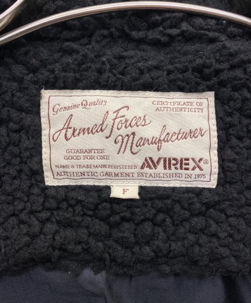 AVIREX（アヴィレックス）AVIREX (アヴィレックス) フリースジャケット ブラック サイズ:Fの古着・服飾アイテム
