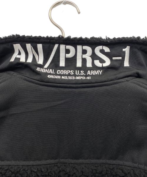 AVIREX（アヴィレックス）AVIREX (アヴィレックス) フリースジャケット ブラック サイズ:Fの古着・服飾アイテム