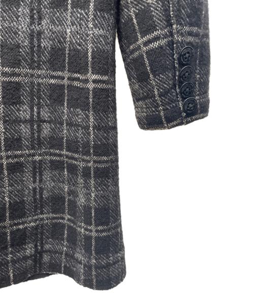 DIESEL（ディーゼル）DIESEL (ディーゼル) チェスターコート ブラック サイズ:Mの古着・服飾アイテム