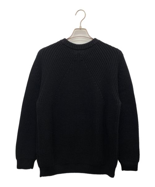 BATONER（バトナ―）BATONER (バトナ―) 厚手ニット ブラック サイズ:3の古着・服飾アイテム