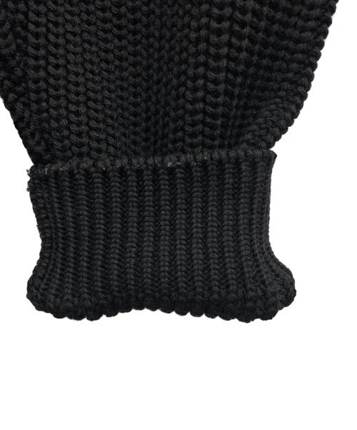 BATONER（バトナ―）BATONER (バトナ―) 厚手ニット ブラック サイズ:3の古着・服飾アイテム