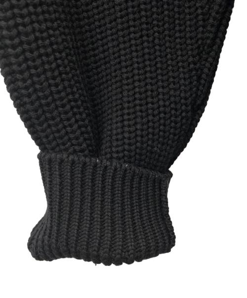 BATONER（バトナ―）BATONER (バトナ―) 厚手ニット ブラック サイズ:3の古着・服飾アイテム