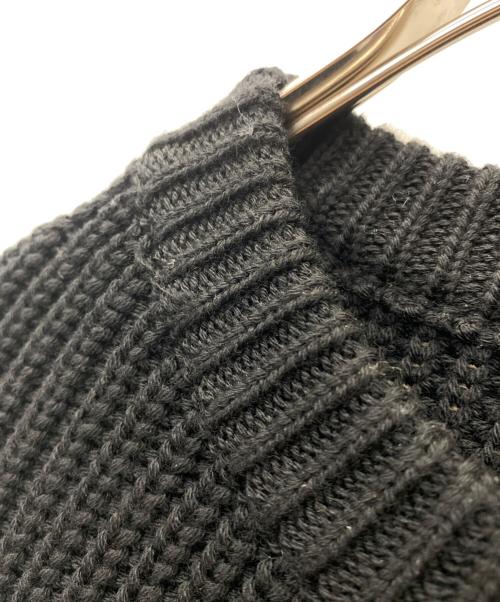 BATONER（バトナ―）BATONER (バトナ―) 厚手ニット ブラック サイズ:3の古着・服飾アイテム