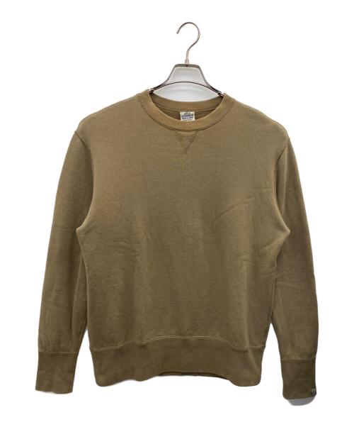 LOOPWHEELER（ループウィラー）LOOPWHEELER (ループウィラー) スウェット ベージュ サイズ:Mの古着・服飾アイテム