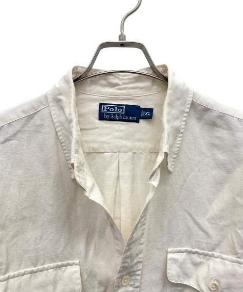 POLO RALPH LAUREN（ポロ・ラルフローレン）POLO RALPH LAUREN (ポロ・ラルフローレン) 長袖シャツ ホワイト サイズ:XLの古着・服飾アイテム