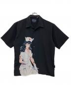 Dragonfly Clothing-）の古着「半袖シャツ」｜ブラック