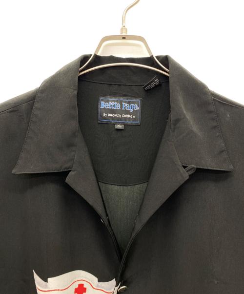 Dragonfly Clothing（-）Dragonfly Clothing (-) 半袖シャツ ブラック サイズ:XLの古着・服飾アイテム