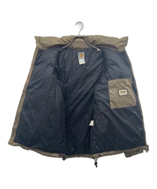 CarHartt（カーハート）CarHartt (カーハート) ダウンジャケット ベージュ サイズ:Lの古着・服飾アイテム