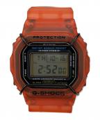 CASIOカシオ）の古着「腕時計」｜オレンジ