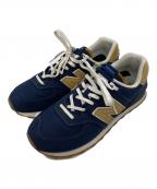 NEW BALANCEニューバランス）の古着「ローカットスニーカー」｜ネイビー