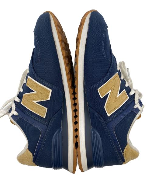 NEW BALANCE（ニューバランス）NEW BALANCE (ニューバランス) ローカットスニーカー ネイビー サイズ:28㎝の古着・服飾アイテム
