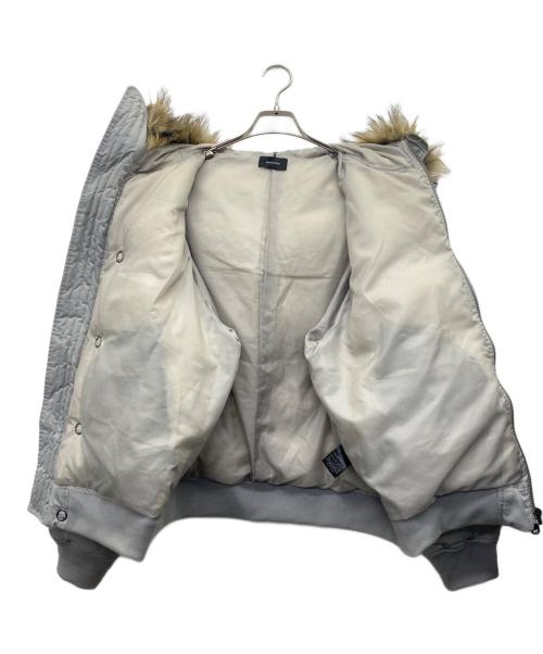 BREATH（ブレス）BREATH (ブレス) ダウンジャケット ライトグレー サイズ:Ｌの古着・服飾アイテム