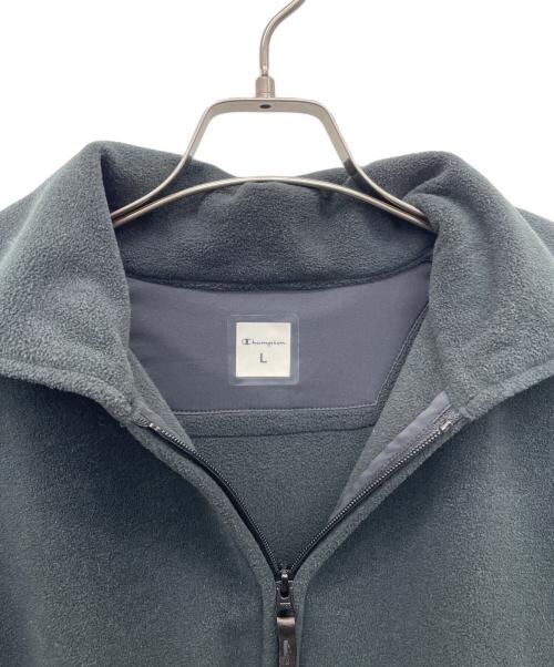 Champion（チャンピオン）Champion (チャンピオン) フリースジャケット ブラック サイズ:Ｌの古着・服飾アイテム
