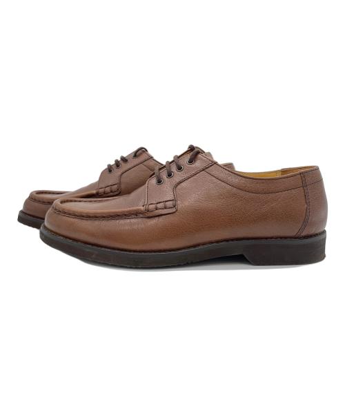 BURBERRY（バーバリー）BURBERRY (バーバリー) レザーシューズ ブラウン サイズ:26㎝の古着・服飾アイテム