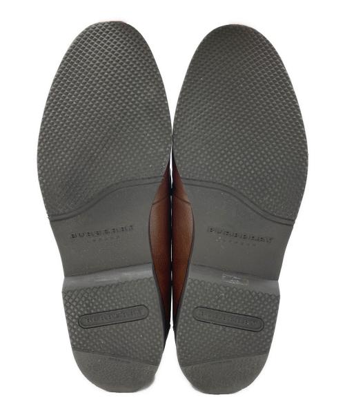 BURBERRY（バーバリー）BURBERRY (バーバリー) レザーシューズ ブラウン サイズ:26㎝の古着・服飾アイテム