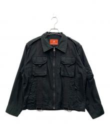 AVIREX（アヴィレックス）の古着「ミリタリージャケット」｜ブラック