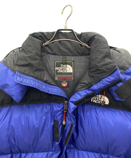 THE NORTH FACE（ザ ノース フェイス）THE NORTH FACE (ザ ノース フェイス) SUMMIT SERIES ダウンジャケット ブルー サイズ:XLの古着・服飾アイテム