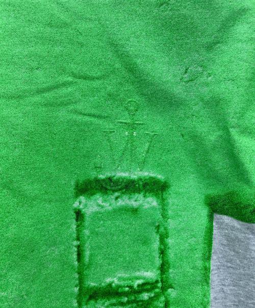 J.W.ANDERSON（ジェイダブリューアンダーソン）J.W.ANDERSON (ジェイダブリューアンダーソン) クレイ トロンプルイユプリントTシャツ グレー サイズ:Ｓの古着・服飾アイテム