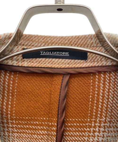 TAGLIATORE（タリアトーレ）TAGLIATORE (タリアトーレ) 2Bジャケット ブラウン サイズ:48の古着・服飾アイテム