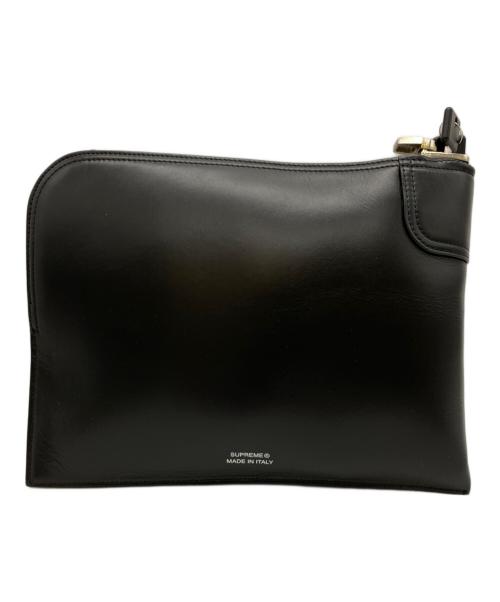 SUPREME（シュプリーム）SUPREME (シュプリーム) クラッチバッグ ブラックの古着・服飾アイテム