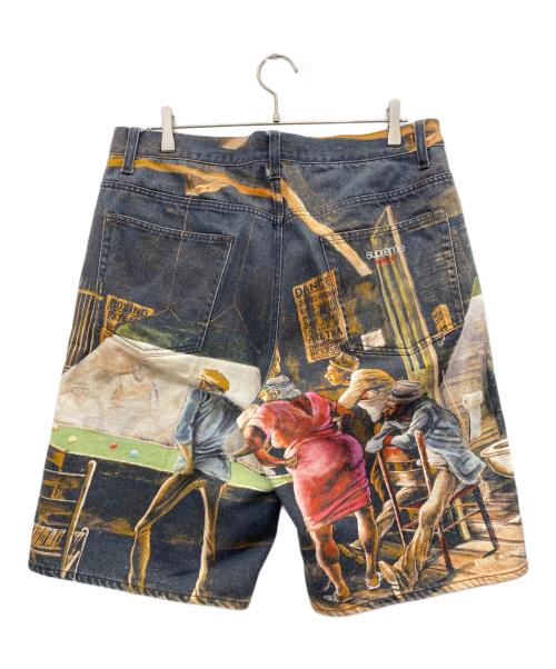 SUPREME（シュプリーム）SUPREME (シュプリーム) Ernie Barnes (アーニー バーンズ) Ernie Barnes Baggy Denim Short マルチカラー サイズ:34の古着・服飾アイテム