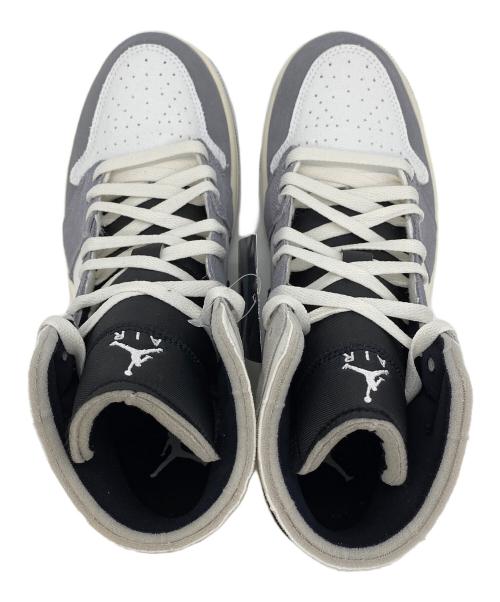 NIKE（ナイキ）NIKE (ナイキ) Air Jordan 1 Mid SE  グレー サイズ:27.5cm 未使用品の古着・服飾アイテム