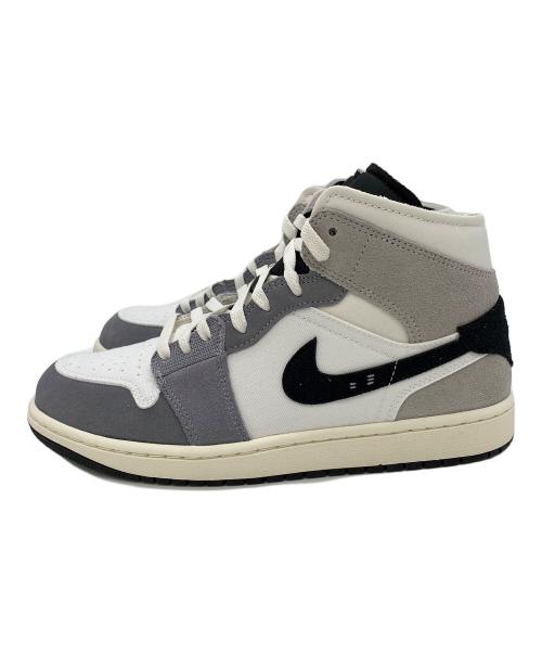 NIKE（ナイキ）NIKE (ナイキ) Air Jordan 1 Mid SE  グレー サイズ:27.5cm 未使用品の古着・服飾アイテム