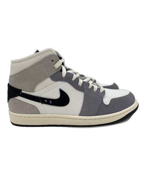 NIKE（ナイキ）NIKE (ナイキ) Air Jordan 1 Mid SE  グレー サイズ:27.5cm 未使用品の古着・服飾アイテム