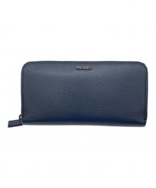 PRADA（プラダ）の古着「長財布」｜ブルー