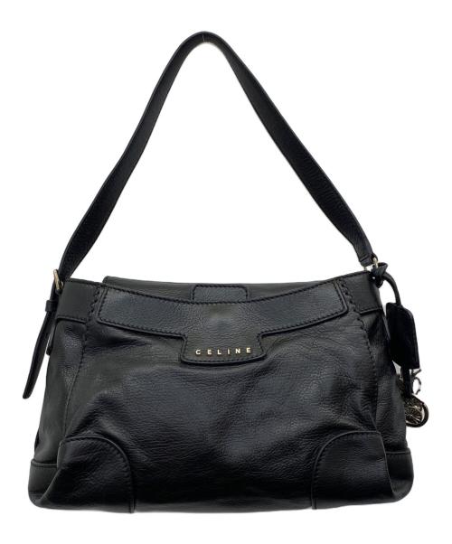 CELINE（セリーヌ）CELINE (セリーヌ) ショルダーバッグ ブラックの古着・服飾アイテム