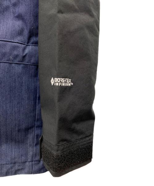 THE NORTH FACE（ザ ノース フェイス）THE NORTH FACE (ザ ノース フェイス) Mountain Light Denim Jacket ブルー×ブラック サイズ:Sの古着・服飾アイテム