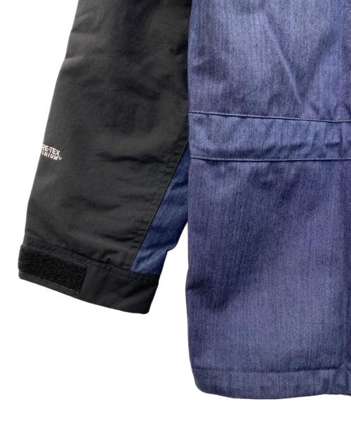 THE NORTH FACE（ザ ノース フェイス）THE NORTH FACE (ザ ノース フェイス) Mountain Light Denim Jacket ブルー×ブラック サイズ:Sの古着・服飾アイテム