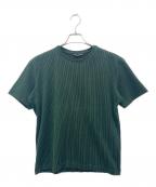 ISSEY MIYAKE MENイッセイミヤケメン）の古着「半袖カットソー」｜グリーン