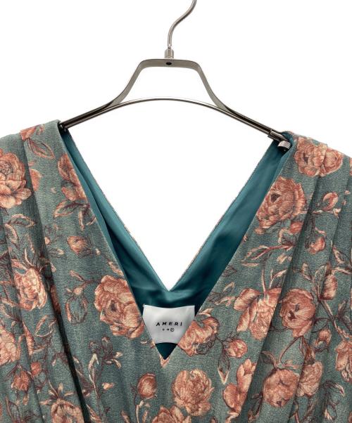 Ameri（アメリ）Ameri (アメリ) CHARLOTTE ARCHAIC DRESS（シャーロット アルカイック ドレス） グリーン サイズ:FREEの古着・服飾アイテム