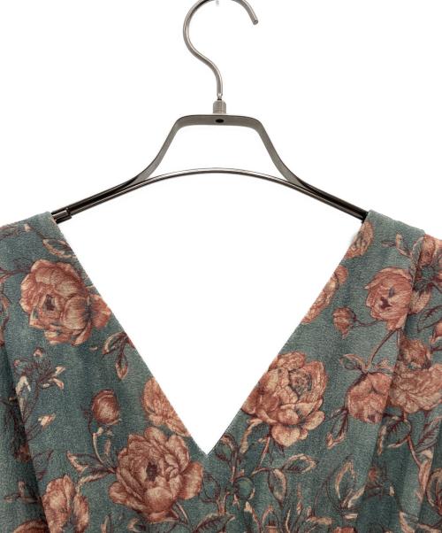 Ameri（アメリ）Ameri (アメリ) CHARLOTTE ARCHAIC DRESS（シャーロット アルカイック ドレス） グリーン サイズ:FREEの古着・服飾アイテム