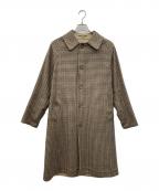 INVERTEREインバーティア）の古着「バルカラーコート」｜ブラウン