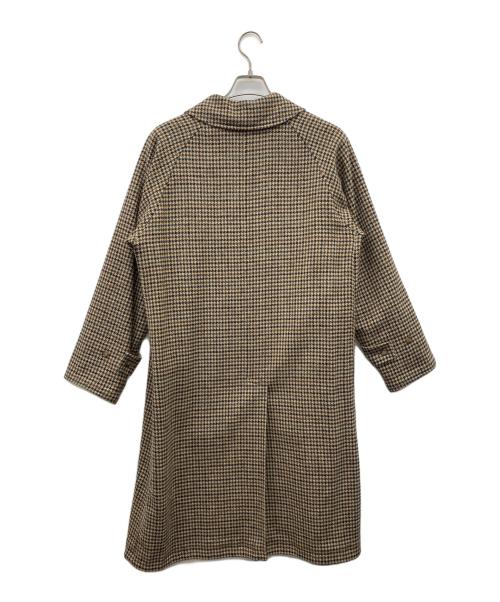INVERTERE（インバーティア）INVERTERE (インバーティア) バルカラーコート ブラウン サイズ:36の古着・服飾アイテム