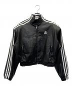 adidasアディダス）の古着「Adilenium シーズン2 バイカージャケット」｜ブラック