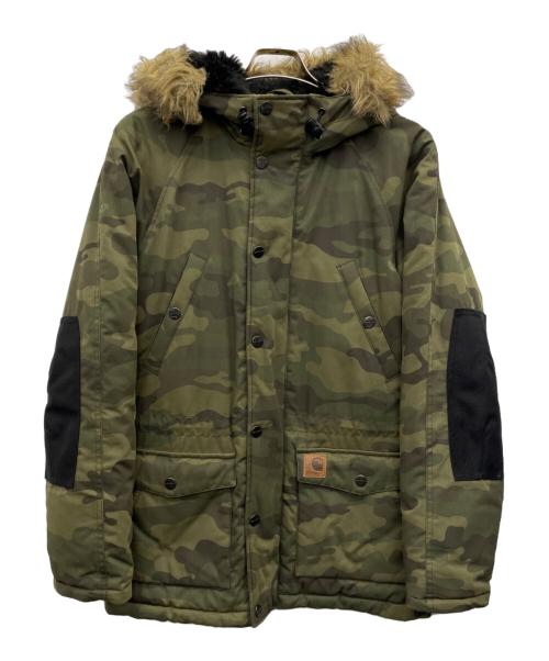 CarHartt（カーハート）CarHartt (カーハート) 中綿モッズコート グリーン サイズ:Ｓの古着・服飾アイテム