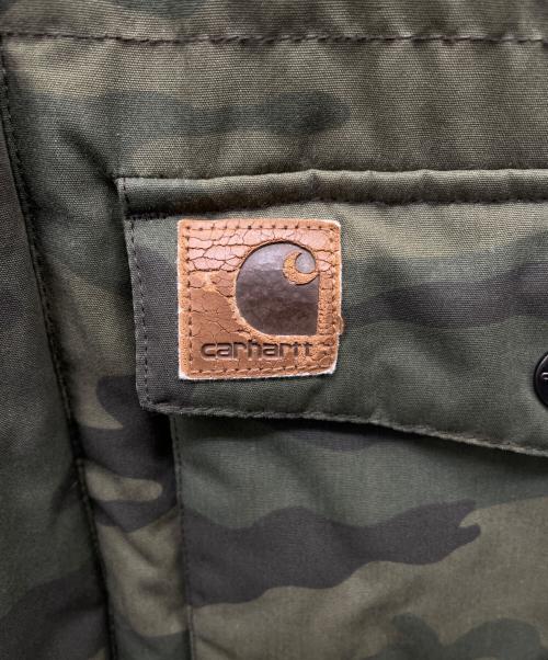 CarHartt（カーハート）CarHartt (カーハート) 中綿モッズコート グリーン サイズ:Ｓの古着・服飾アイテム