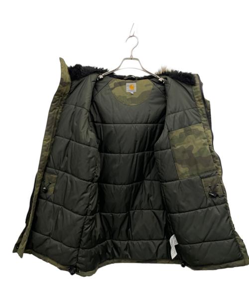 CarHartt（カーハート）CarHartt (カーハート) 中綿モッズコート グリーン サイズ:Ｓの古着・服飾アイテム